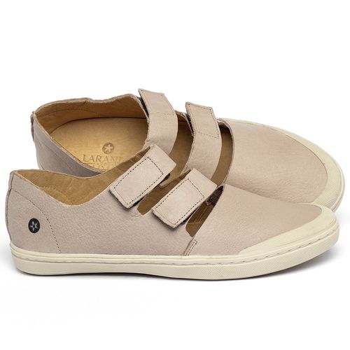 Tênis   Cano Baixo em Couro Nude - Codigo - 141390