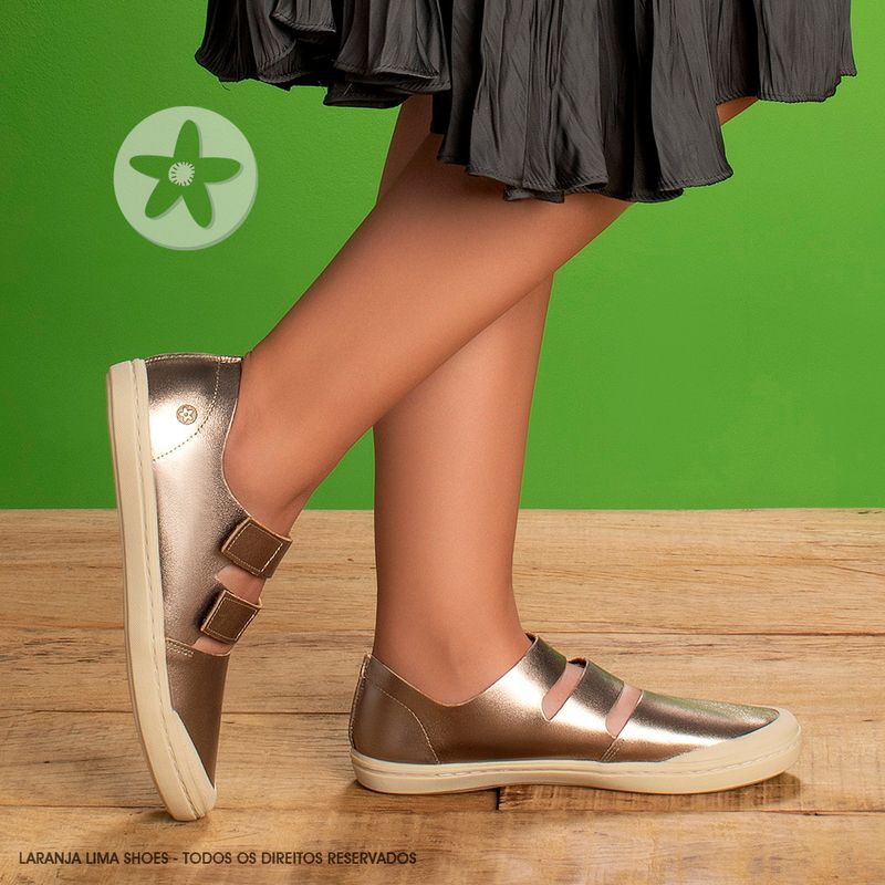 Laranja_Lima_Shoes_Sapatos_Femininos___Tenis___Cano_Baixo_em_Couro_Metalizado_-_Codigo_-_141390_7