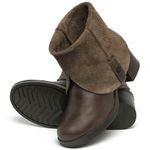Laranja_Lima_Shoes_Sapatos_Femininos___Bota___Cano_Curto_Salto_de_5_cm_em_Couro_Cafe_-_Codigo_-_141259_2
