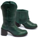 Laranja_Lima_Shoes_Sapatos_Femininos___Bota___Cano_Curto_Salto_de_5_cm_em_Couro_Verde_-_Codigo_-_141259_3