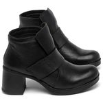 Laranja_Lima_Shoes_Sapatos_Femininos___Bota___Cano_Curto_Salto_de_5_cm_em_Couro_Preto_-_Codigo_-_141386_1