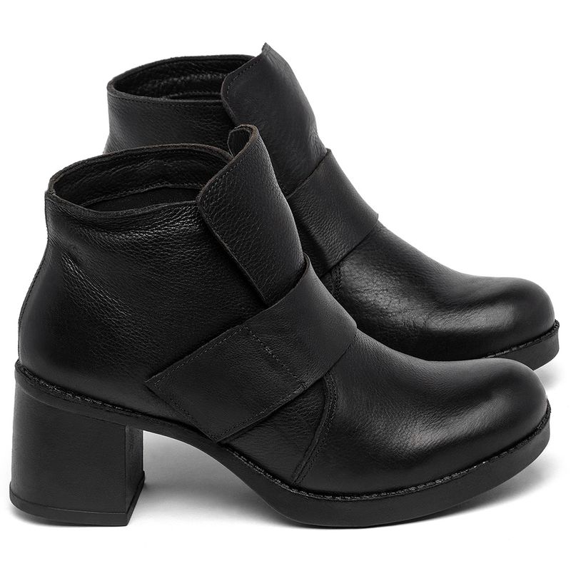 Laranja_Lima_Shoes_Sapatos_Femininos___Bota___Cano_Curto_Salto_de_5_cm_em_Couro_Preto_-_Codigo_-_141386_1