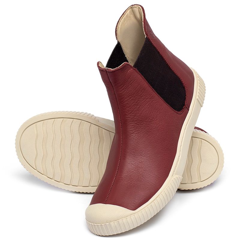 Laranja_Lima_Shoes_Sapatos_Femininos___Tenis___Cano_Alto_em_Couro_Vermelho_-_Codigo_-_148080_2