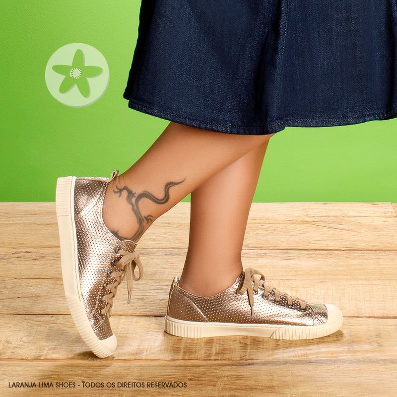 Laranja_Lima_Shoes_Sapatos_Femininos___Tenis___Cano_Baixo_em_Couro_Metalizado_-_Codigo_-_148071_7