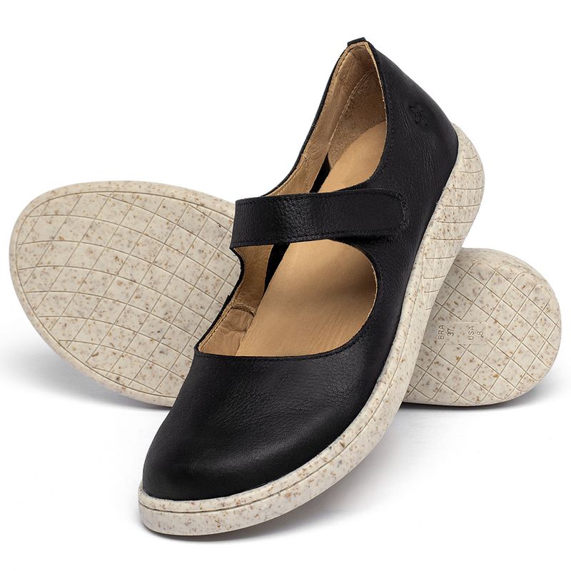 Laranja_Lima_Shoes_Sapatos_Femininos___Tenis___Cano_Baixo_em_Couro_Preto_-_Codigo_-_155016_2