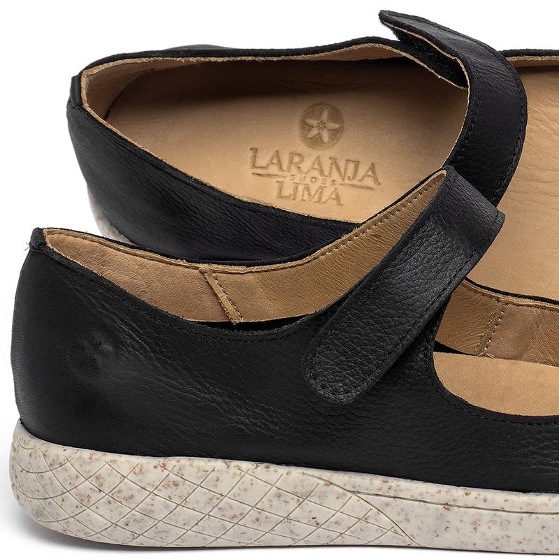 Laranja_Lima_Shoes_Sapatos_Femininos___Tenis___Cano_Baixo_em_Couro_Preto_-_Codigo_-_155016_5