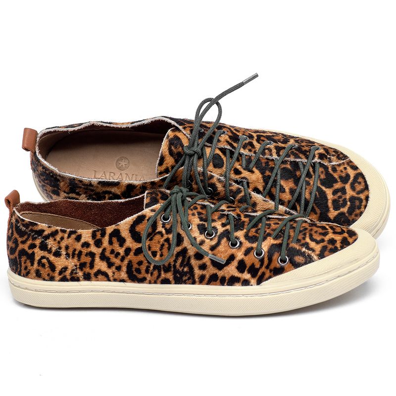 Laranja_Lima_Shoes_Sapatos_Femininos___Tenis___Cano_Baixo_em_Couro_Onca_-_Codigo_-_141199_1