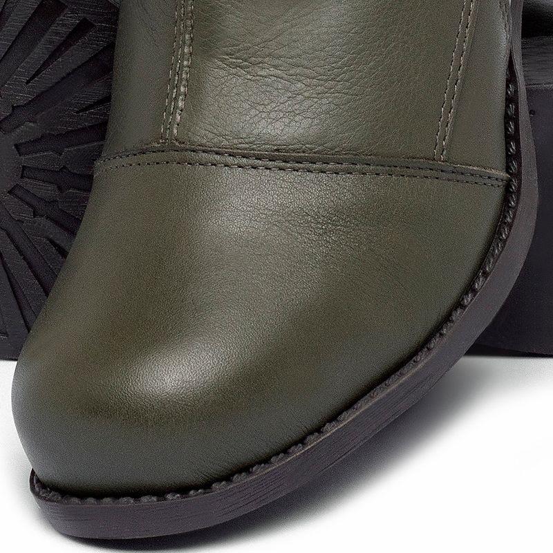 Laranja_Lima_Shoes_Sapatos_Femininos___Bota___Cano_Curto_Salto_de_3_cm_em_Couro_Musgo_-_Codigo_-_141133_7