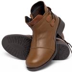 Laranja_Lima_Shoes_Sapatos_Femininos___Bota___Cano_Curto_Salto_de_3_cm_em_Couro_Marrom_-_Codigo_-_141133_2
