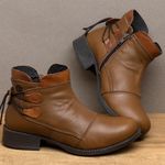 Laranja_Lima_Shoes_Sapatos_Femininos___Bota___Cano_Curto_Salto_de_3_cm_em_Couro_Marrom_-_Codigo_-_141133_3