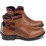 Laranja_Lima_Shoes_Sapatos_Femininos___Bota___Cano_Curto_Salto_de_3_cm_em_Couro_Marrom_-_Codigo_-_141133_1