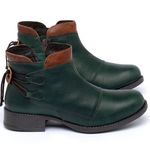 Laranja_Lima_Shoes_Sapatos_Femininos___Bota___Cano_Curto_Salto_de_3_cm_em_Couro_Verde_-_Codigo_-_141133_1