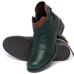 Laranja_Lima_Shoes_Sapatos_Femininos___Bota___Cano_Curto_Salto_de_3_cm_em_Couro_Verde_-_Codigo_-_141133_2