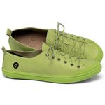 Laranja_Lima_Shoes_Sapatos_Femininos___Tenis___Cano_Baixo_em_Couro_Verde_-_Codigo_-_141112_1