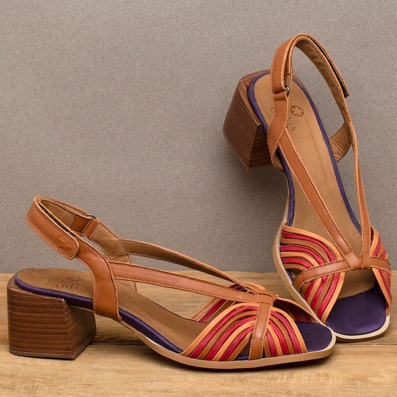 Laranja_Lima_Shoes_Sapatos_Femininos___Sandalia___Laranja_Lima_Shoes_Classic_Salto_de_4_cm_em_Couro_Colorido_-_Codigo_-_3885_3