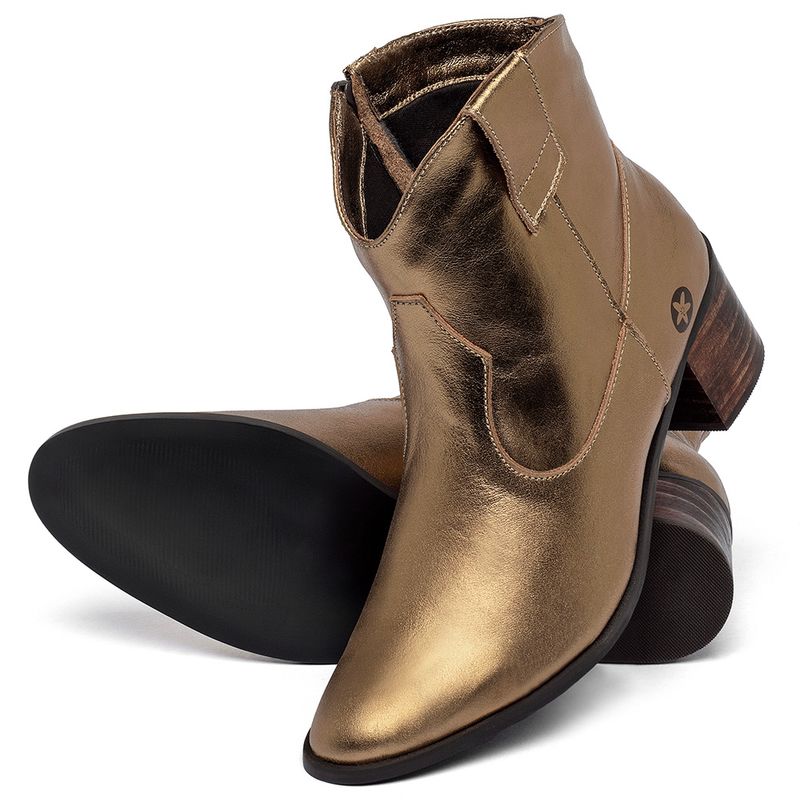 Laranja_Lima_Shoes_Sapatos_Femininos___Bota___Cano_Curto_Salto_de_4_cm_em_Couro_Metalizado_-_Codigo_-_9615_2