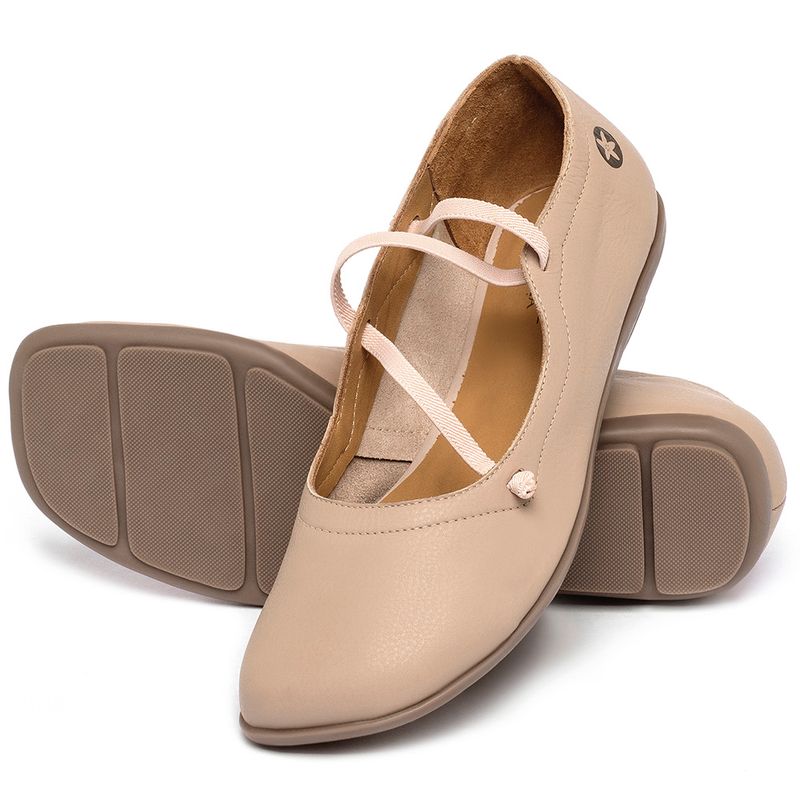 Laranja_Lima_Shoes_Sapatos_Femininos___Sapatilha___Bico_Quadrado_em_Couro_Nude_-_Codigo_-_9471_2