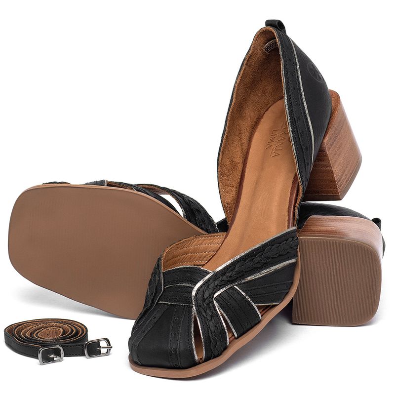 Laranja_Lima_Shoes_Sapatos_Femininos___Scarpin___Bico_Quadrado_Salto_de_5_cm_em_Couro_Preto_-_Codigo_-_3909_2