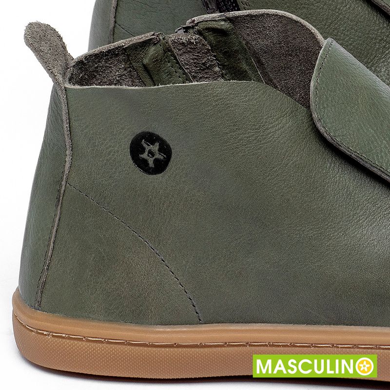 Laranja_Lima_Shoes_Sapatos_Masculinos___Tenis_Masculino___Cano_Alto_em_Couro_Verde_-_Codigo_-_141086_5