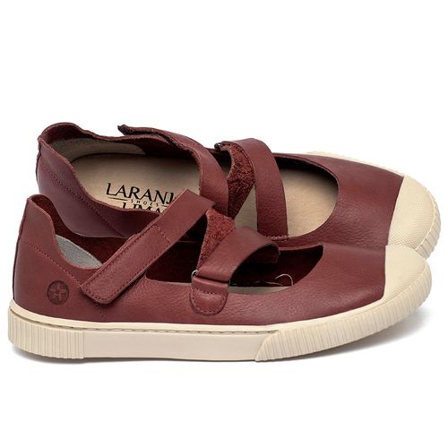 Tênis   Cano Baixo em Couro Vermelho - Codigo - 148069