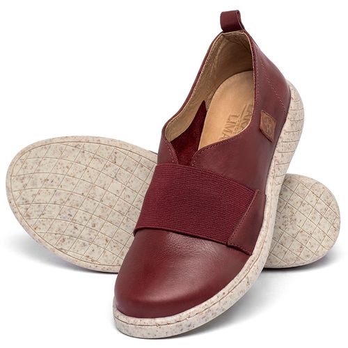 Tênis   Cano Baixo em Couro Vermelho - Codigo - 156019