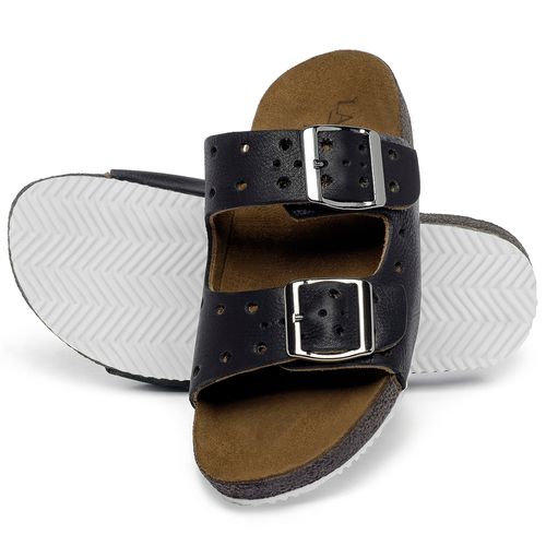 Birken em Couro Preto - Codigo - 148032