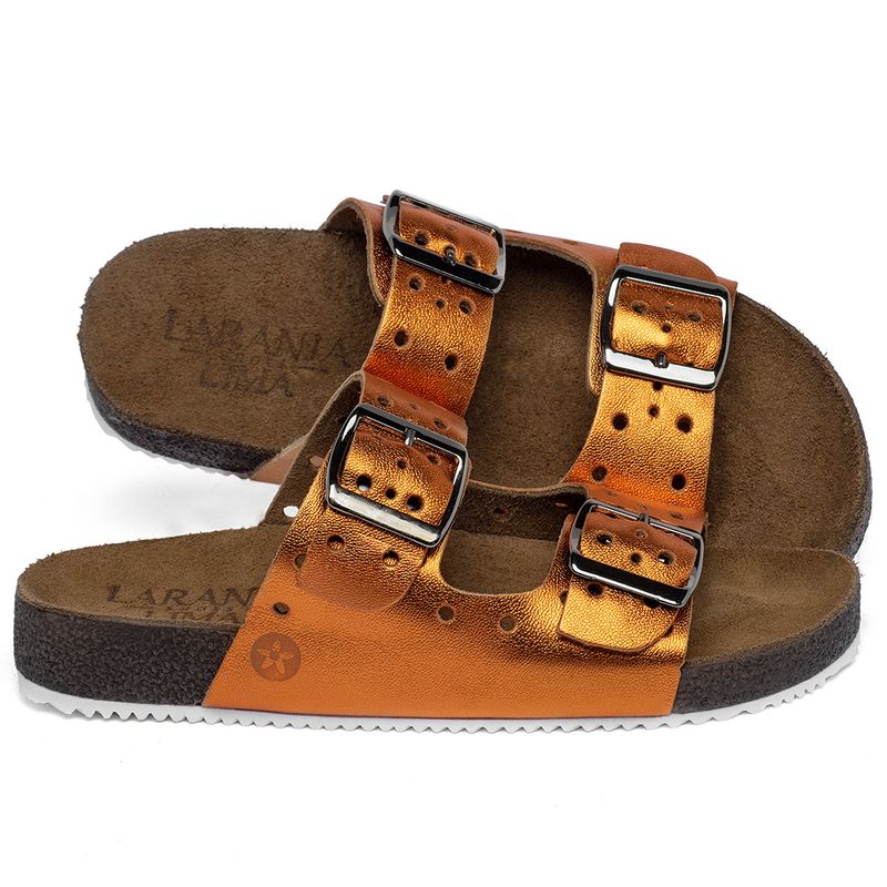 Laranja_Lima_Shoes_Sapatos_Femininos___Birken_em_Couro_Metalizado_-_Codigo_-_148032_1