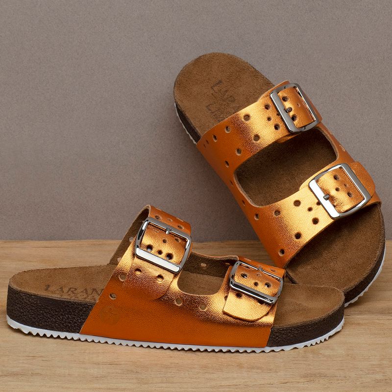 Laranja_Lima_Shoes_Sapatos_Femininos___Birken_em_Couro_Metalizado_-_Codigo_-_148032_3