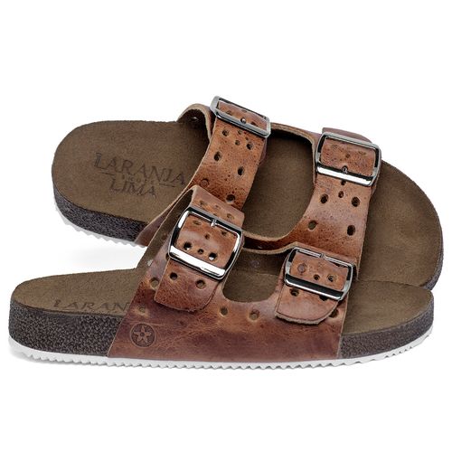 Birken em Couro Marrom - Codigo - 148032