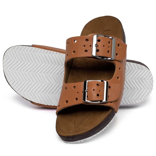 Birken em Couro Laranja - Codigo - 148032