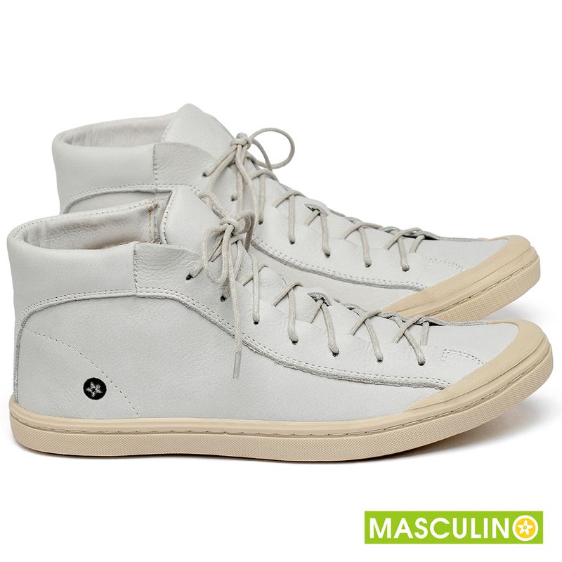 Laranja_Lima_Shoes_Sapatos_Masculinos___Tenis_Masculino___Cano_Alto_em_Couro_Off-White_-_Codigo_-_141141_1