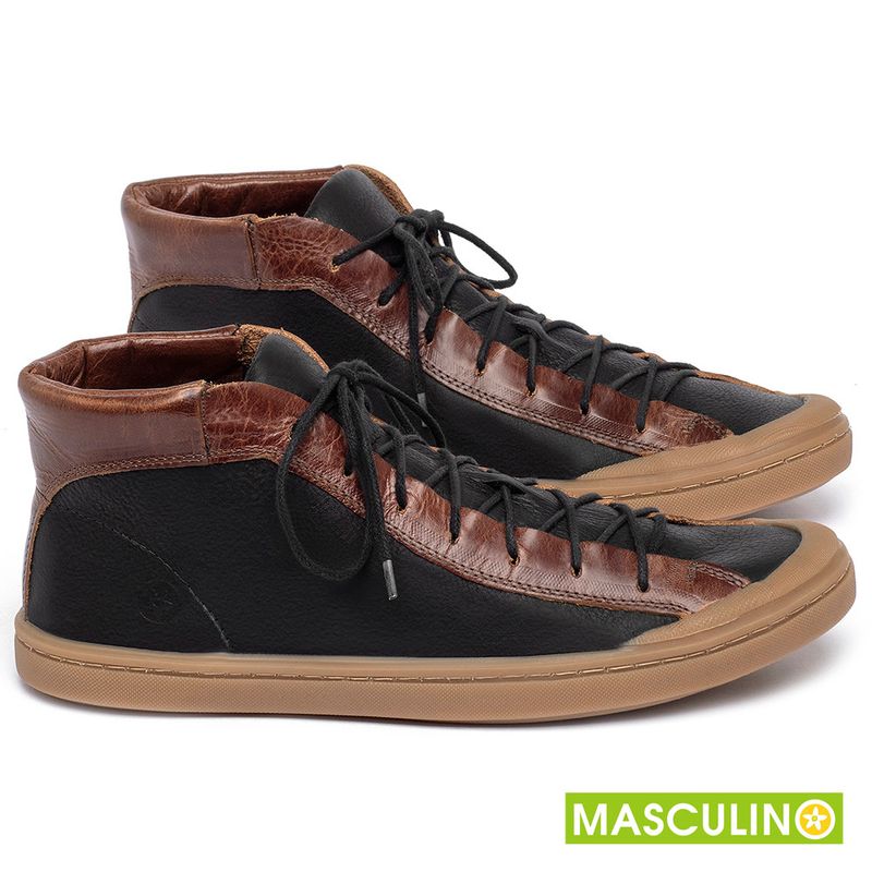 Laranja_Lima_Shoes_Sapatos_Masculinos___Tenis_Masculino___Cano_Alto_em_Couro_Bicolor_-_Codigo_-_141141_1