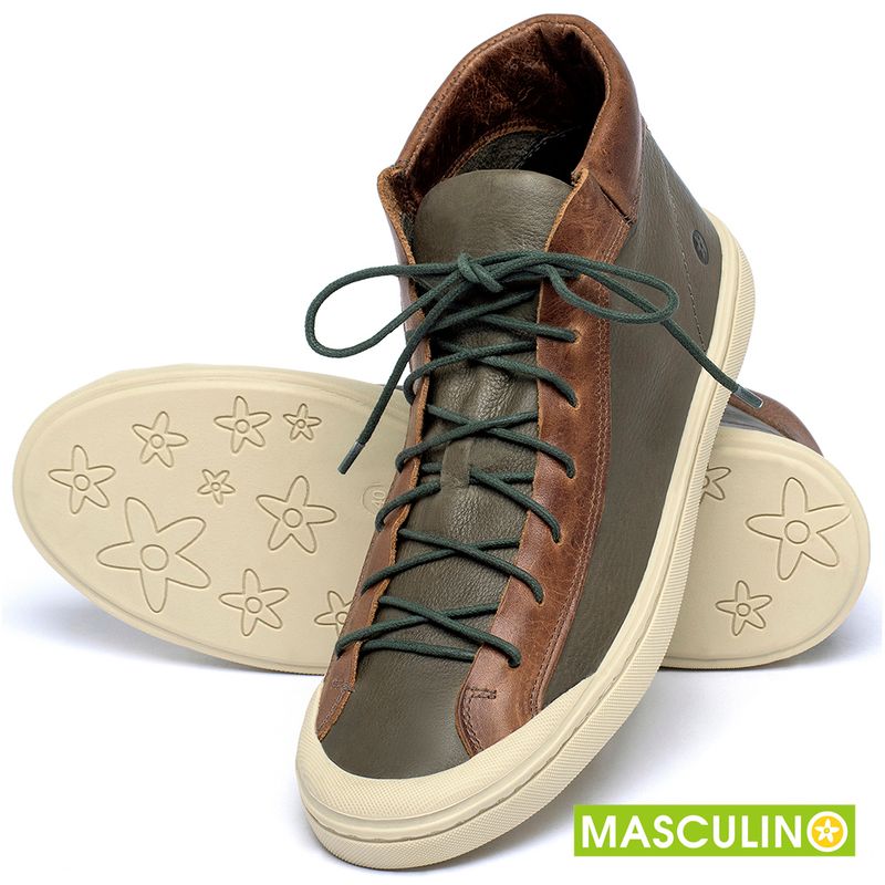 Laranja_Lima_Shoes_Sapatos_Masculinos___Tenis_Masculino___Cano_Alto_em_Couro_Bicolor_-_Codigo_-_141141_2