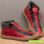 Laranja_Lima_Shoes_Sapatos_Masculinos___Tenis_Masculino___Cano_Alto_em_Couro_Vermelho_-_Codigo_-_141141_3