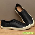 Laranja_Lima_Shoes_Sapatos_Masculinos___Tenis_Masculino___Cano_Baixo_em_Couro_Preto_-_Codigo_-_141175_3