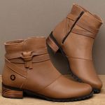 Laranja_Lima_Shoes_Sapatos_Femininos___Bota___Cano_Curto_Salto_de_3_cm_em_Couro_Laranja_-_Codigo_-_9611_3