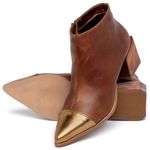 Laranja_Lima_Shoes_Sapatos_Femininos___Bota___Cano_Curto_Salto_de_5_cm_em_Couro_Floater_Marrom_-_Codigo_-_9613_2