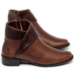 Laranja_Lima_Shoes_Sapatos_Femininos___Bota___Cano_Curto_Salto_de_2_cm_em_Couro_Marrom_-_Codigo_-_152007_1