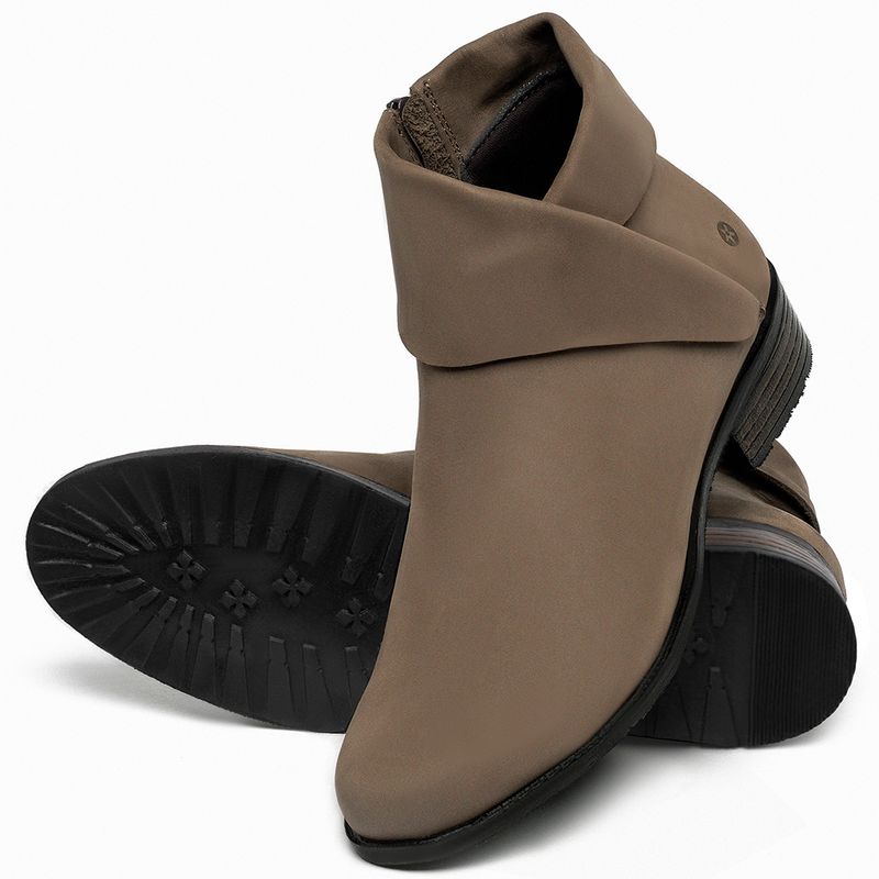 Laranja_Lima_Shoes_Sapatos_Femininos___Bota___Cano_Curto_Salto_de_2_cm_em_Couro_Marrom_-_Codigo_-_152007_2