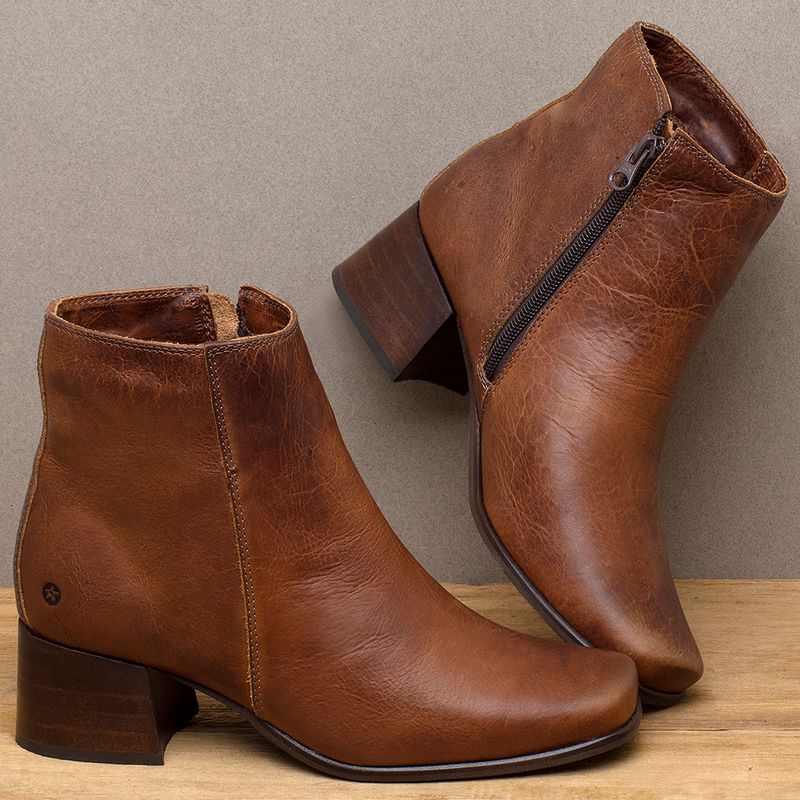 Laranja_Lima_Shoes_Sapatos_Femininos___Bota___Cano_Curto_Salto_de_5_cm_em_Couro_Marrom_-_Codigo_-_152001_3