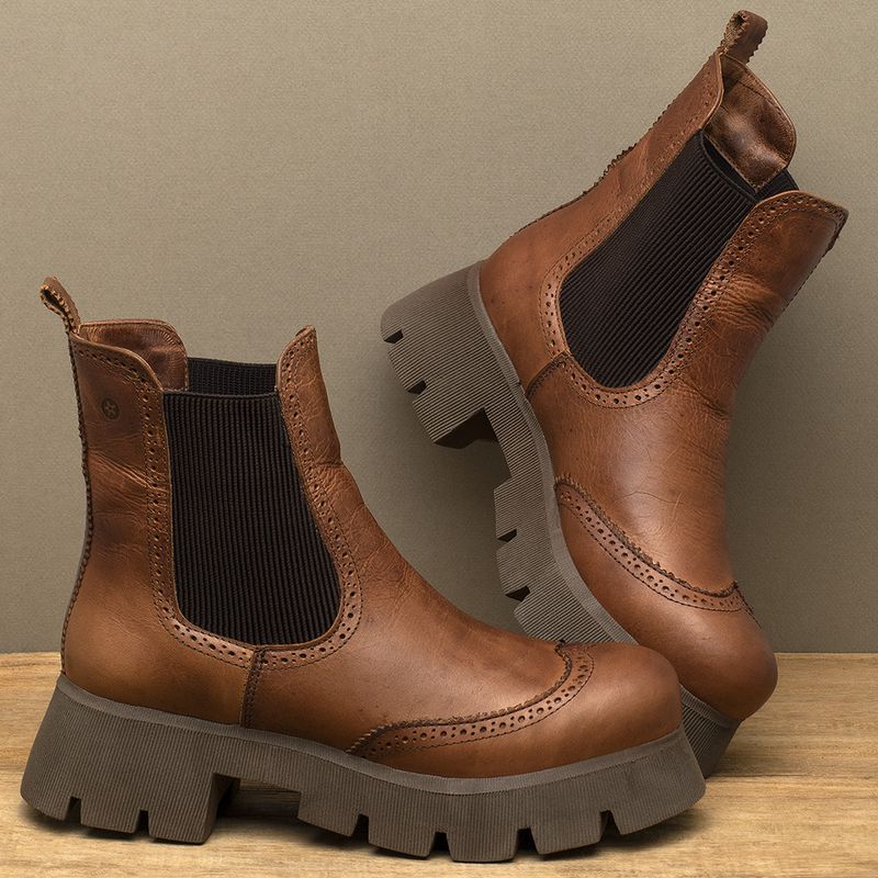 Laranja_Lima_Shoes_Sapatos_Femininos___Bota___Cano_Curto_Salto_de_5_cm_em_Couro_Marrom_-_Codigo_-_152027_3