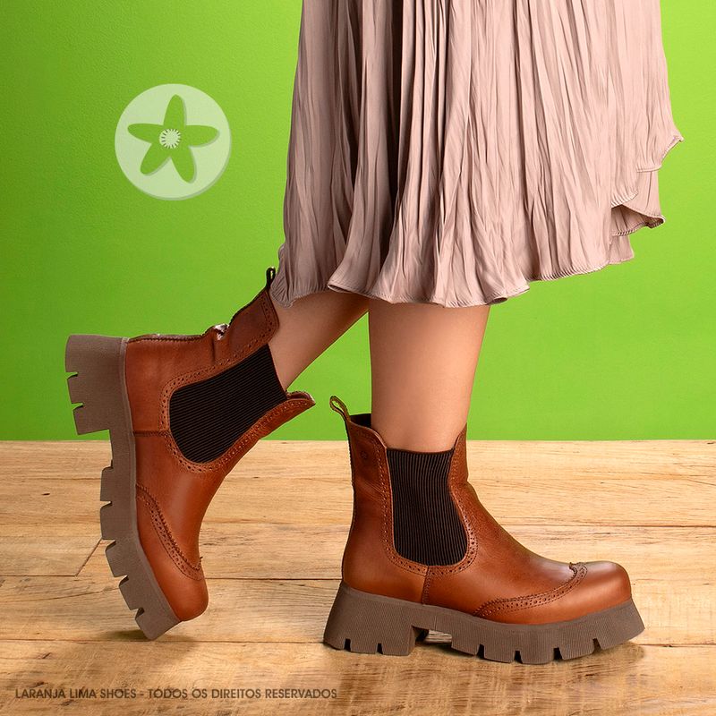 Laranja_Lima_Shoes_Sapatos_Femininos___Bota___Cano_Curto_Salto_de_5_cm_em_Couro_Marrom_-_Codigo_-_152027_8