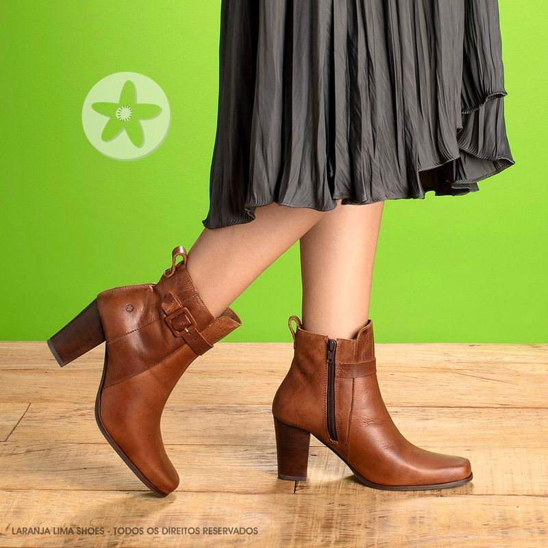 Laranja_Lima_Shoes_Sapatos_Femininos___Bota___Cano_Curto_Salto_de_7_cm_em_Couro_Marrom_-_Codigo_-_152030_8