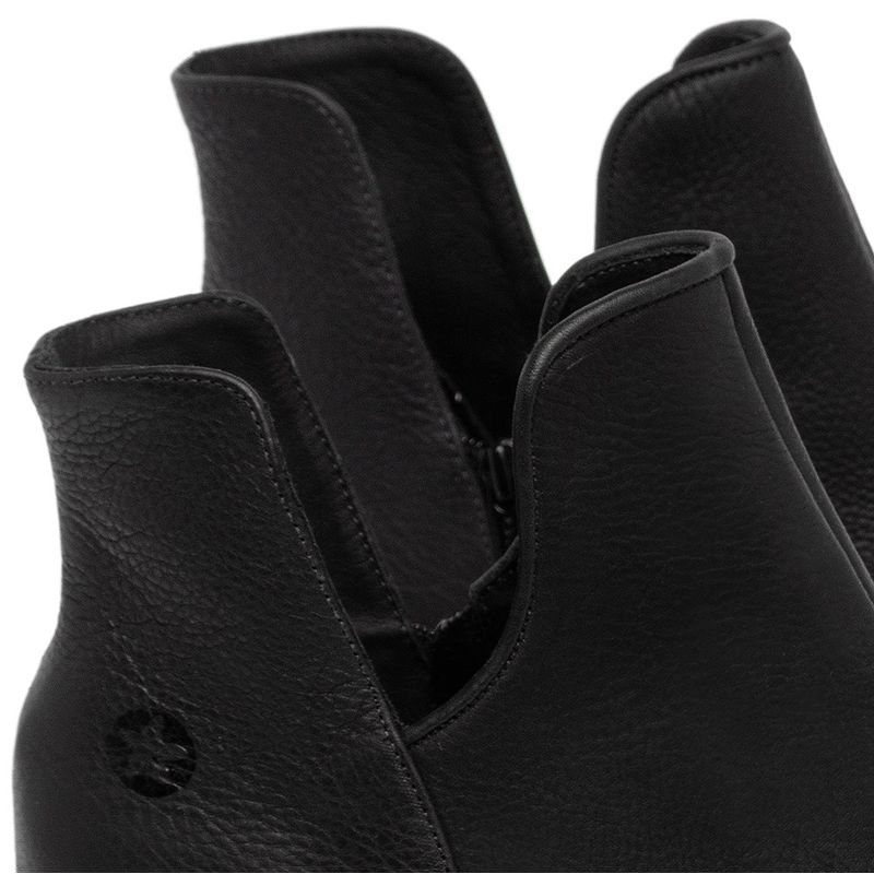 Laranja_Lima_Shoes_Sapatos_Femininos___Bota___Cano_Curto_Salto_de_4_cm_em_Couro_Preto_-_Codigo_-_9614_5