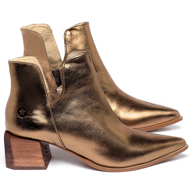 Laranja_Lima_Shoes_Sapatos_Femininos___Bota___Cano_Curto_Salto_de_4_cm_em_Couro_Metalizado_-_Codigo_-_9614_1