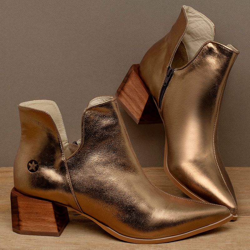Laranja_Lima_Shoes_Sapatos_Femininos___Bota___Cano_Curto_Salto_de_4_cm_em_Couro_Metalizado_-_Codigo_-_9614_3
