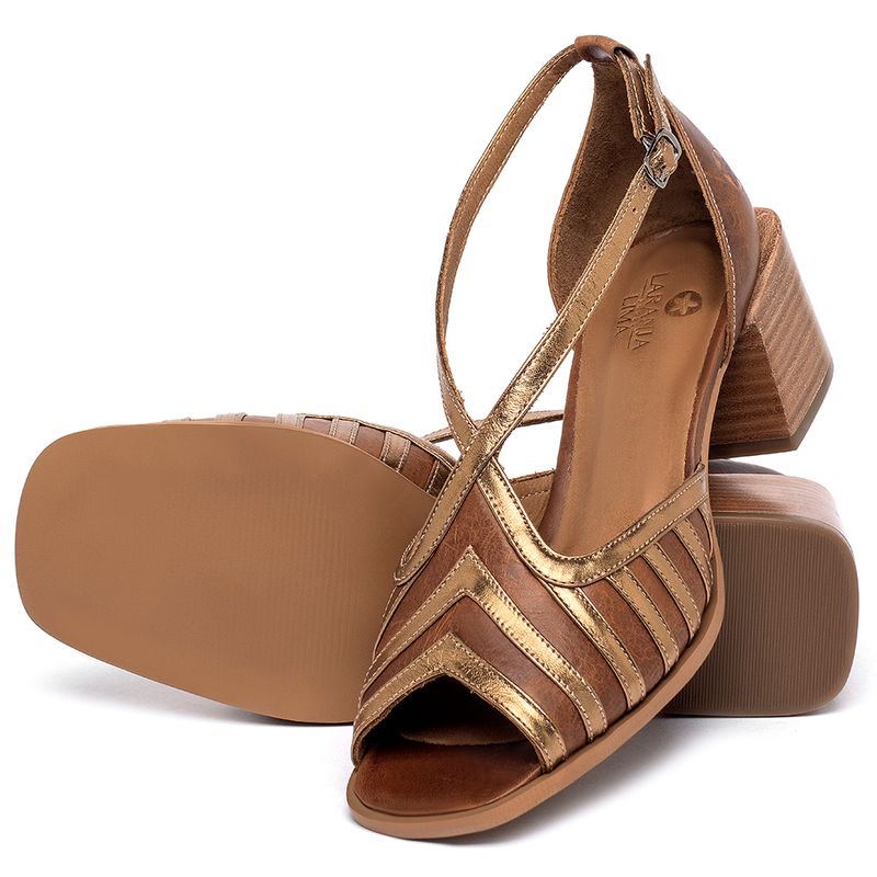 Laranja_Lima_Shoes_Sapatos_Femininos___Sandalia___Laranja_Lima_Shoes_Classic_Salto_de_5_cm_em_Couro_Bicolor_-_Codigo_-_3998_2