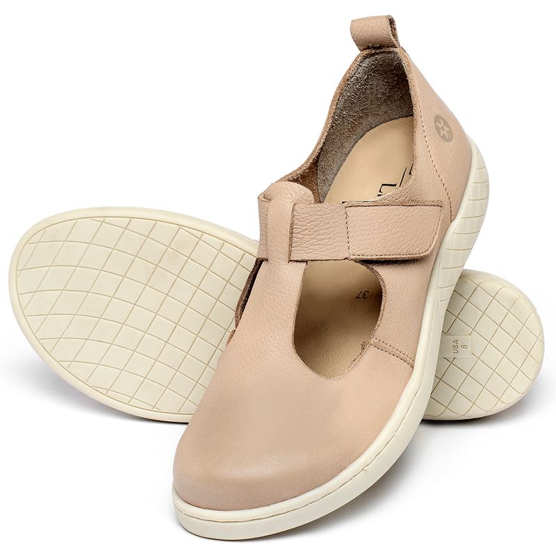 Laranja_Lima_Shoes_Sapatos_Femininos___Tenis___Cano_Baixo_em_Couro_Nude_-_Codigo_-_148085_2