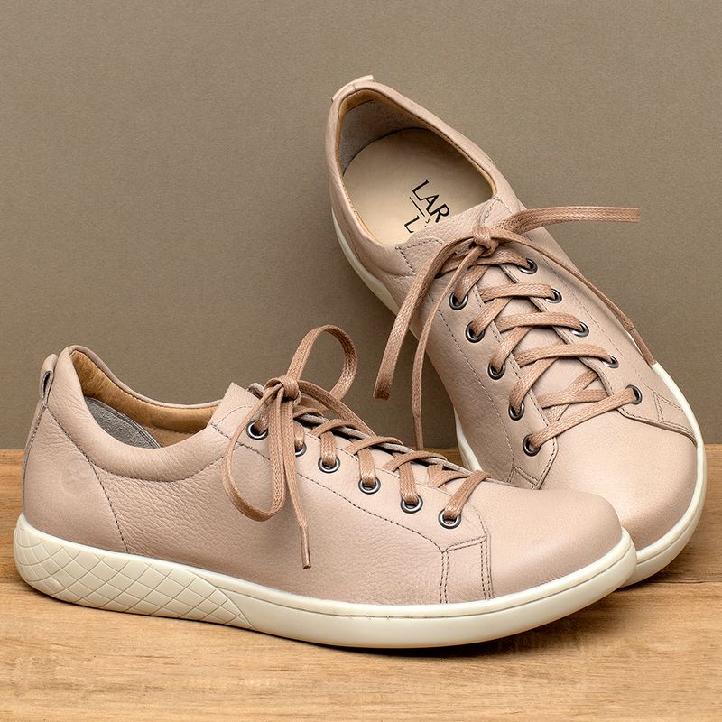 Laranja_Lima_Shoes_Sapatos_Femininos___Tenis___Cano_Baixo_em_Couro_Nude_-_Codigo_-_148083_3