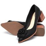 Laranja_Lima_Shoes_Sapatos_Femininos___Scarpin___Bico_Fino_Salto_de_5_cm_em_Couro_Preto_-_Codigo_-_9624_2